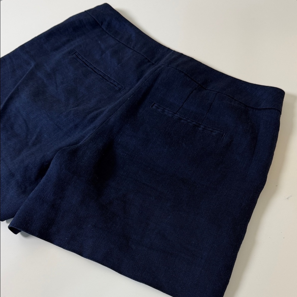 White House Black Market Dark Navy Bermuda Shorts - Picture 4 of 4